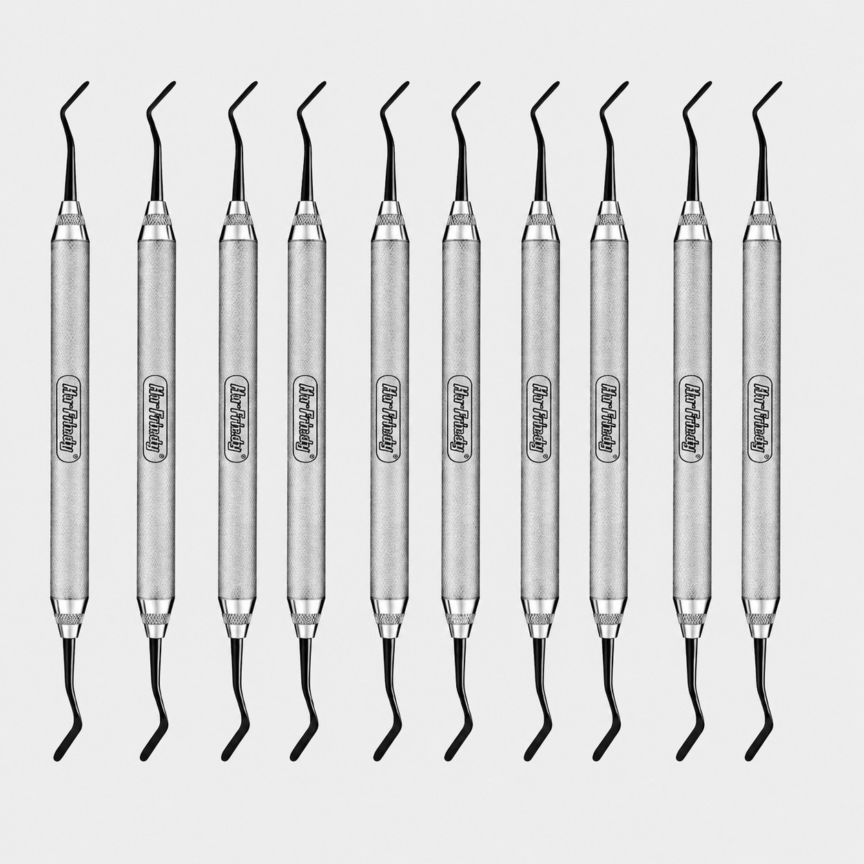 Hu-Friedy XTS Composite Filling Instrument Set 10pc TNPFIA6 Black Non-Stick NEW