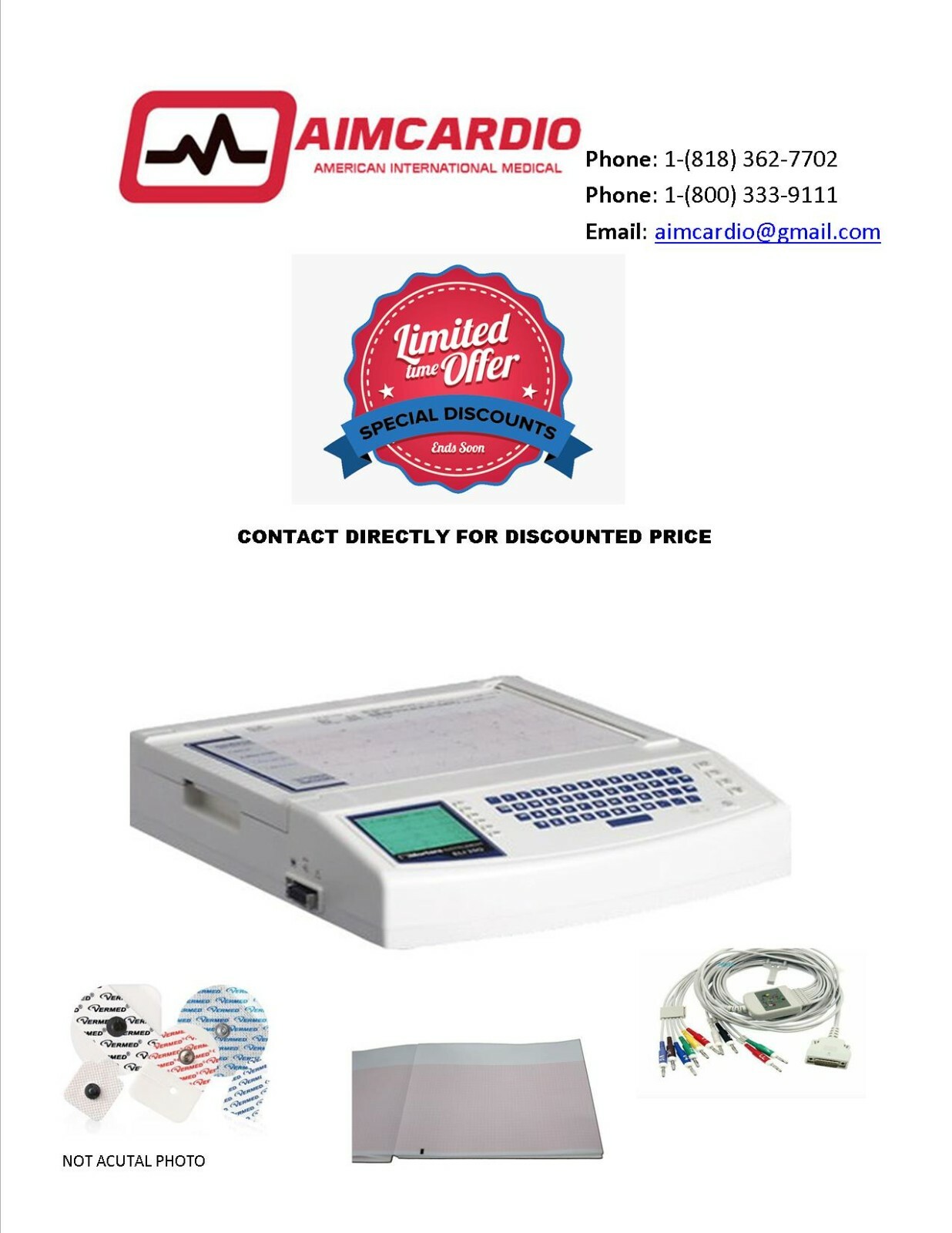 Mortara Eli 250 w/Interpretation|Remanufactured|Patient Ready|3 Years Warranty