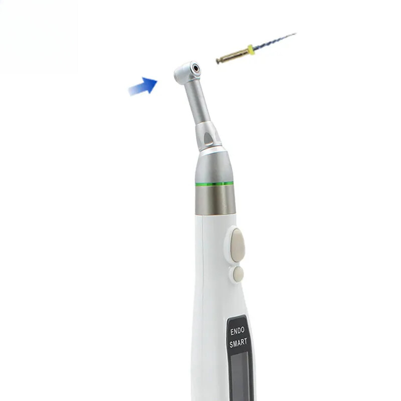 Dental Cordless Endo Motor 16:1 Contra Angle Apex Locator Root Canal Finder