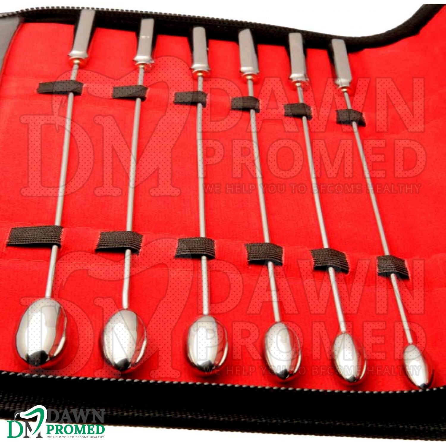13 Pcs Bakes Rosebud Dilators Set 12″ 1MM to 13MM With FREE Carry Case German Gr