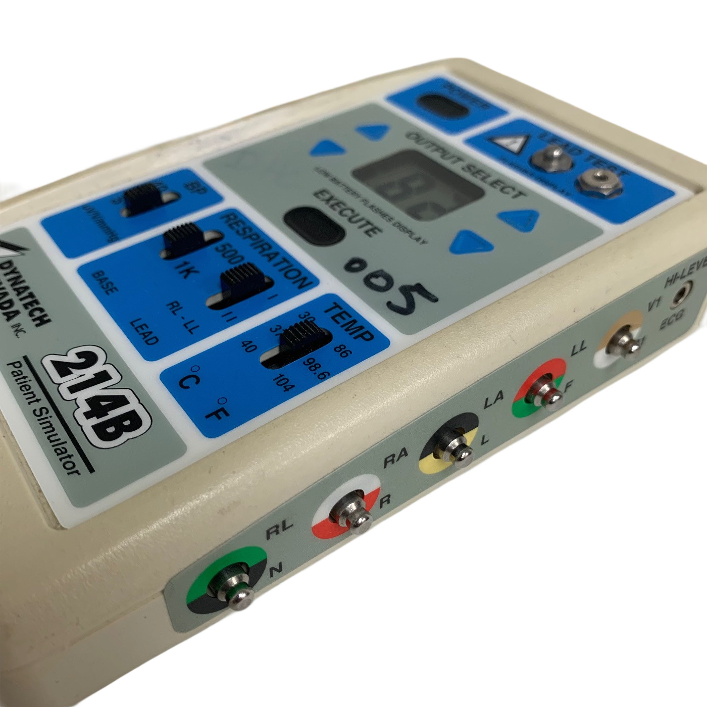 DYNATECH NEVADA PATIENT SIMULATOR MODEL 214B – Lost Battery Cover