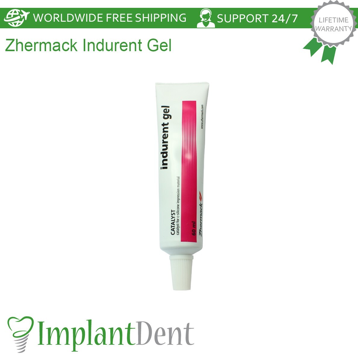 Dental Zetaplus Catalyst Gel 60ml Green Spearmint Dentistry Lab