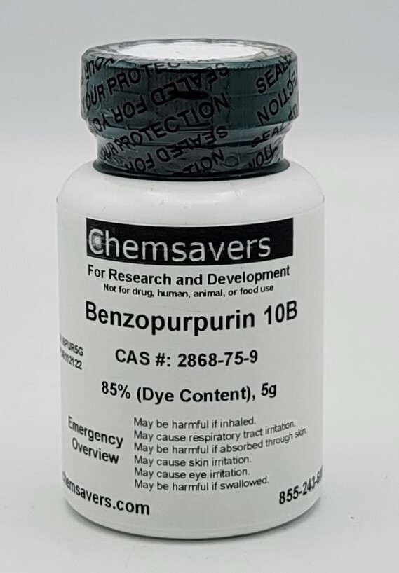 Benzopurpurin 10B, 85% (Dye Content), 5g