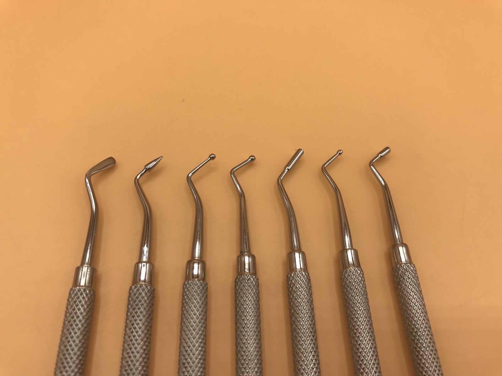 Dental Composite Filling Instrument Kit Restorative Spatula Plugger Art # 100