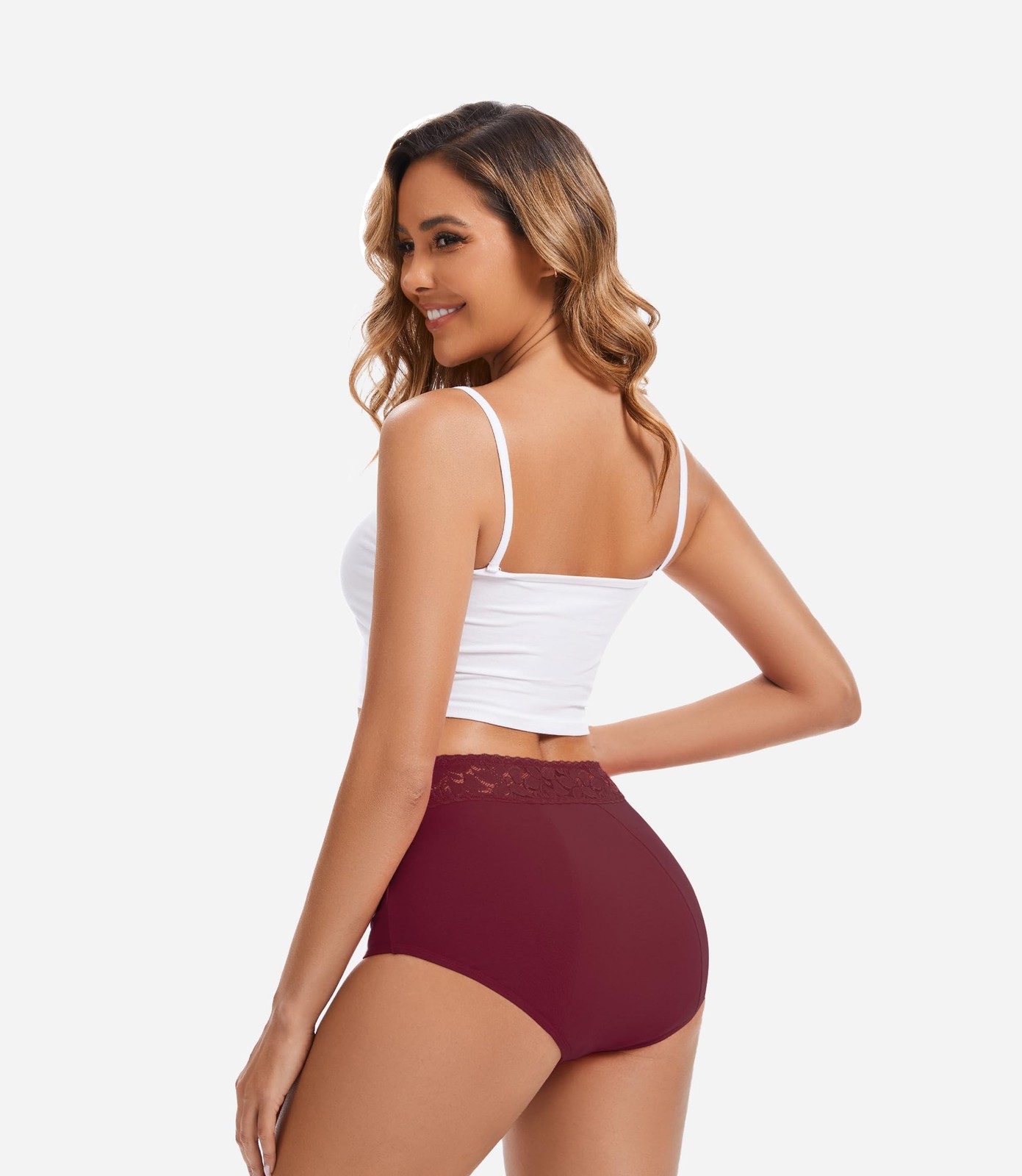 Bobelle Wear Incontinence Underwear For Women 100Ml Leakproof Lace Briefs