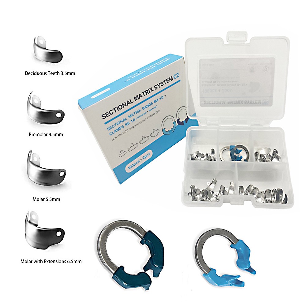 Dental Sectional Matrix System Set C2 Matrix Clamp For Palodent V3 Garrison USA