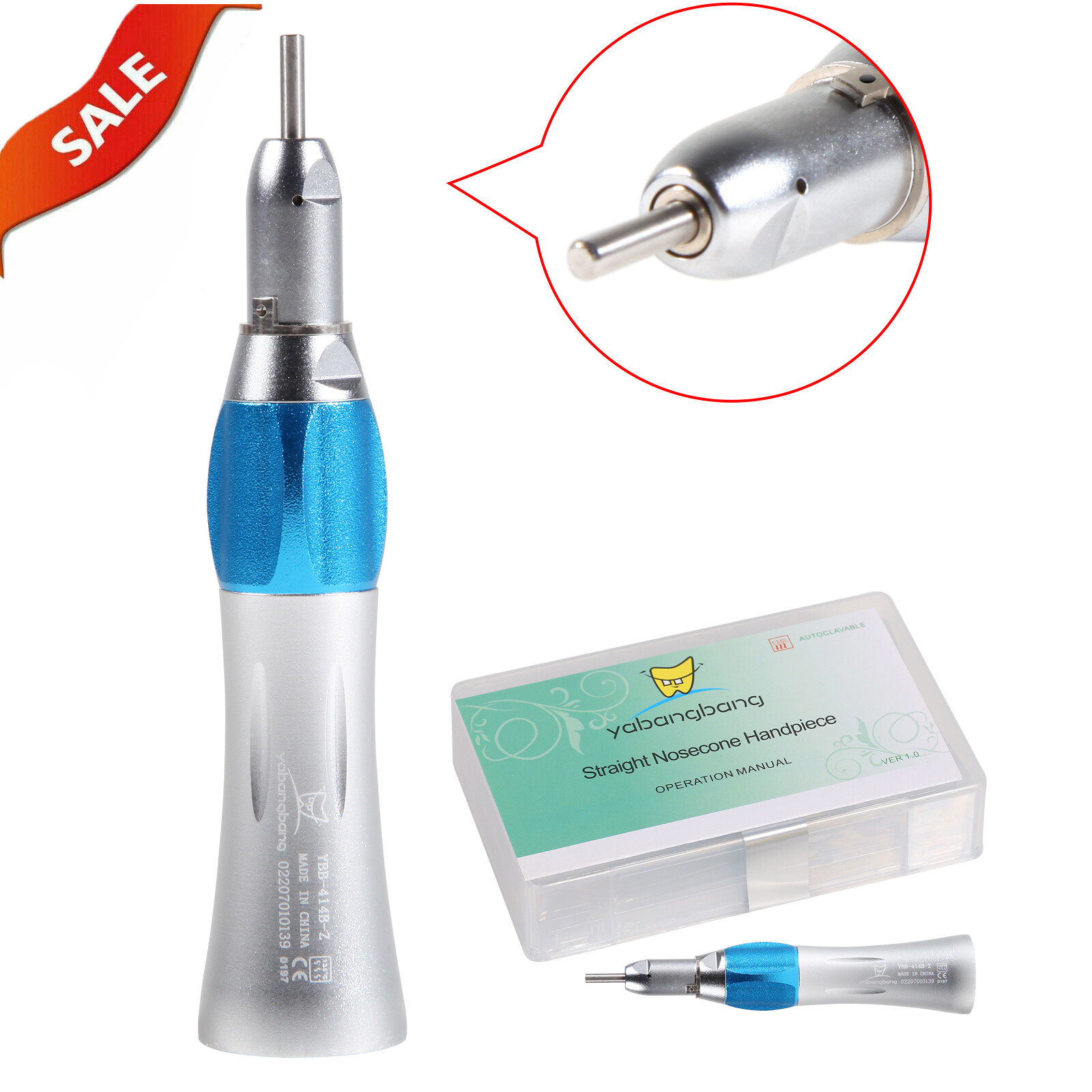 Electric Micromotor Dental Marathon Contra /Straight Handpiece /Tungsten Bur po