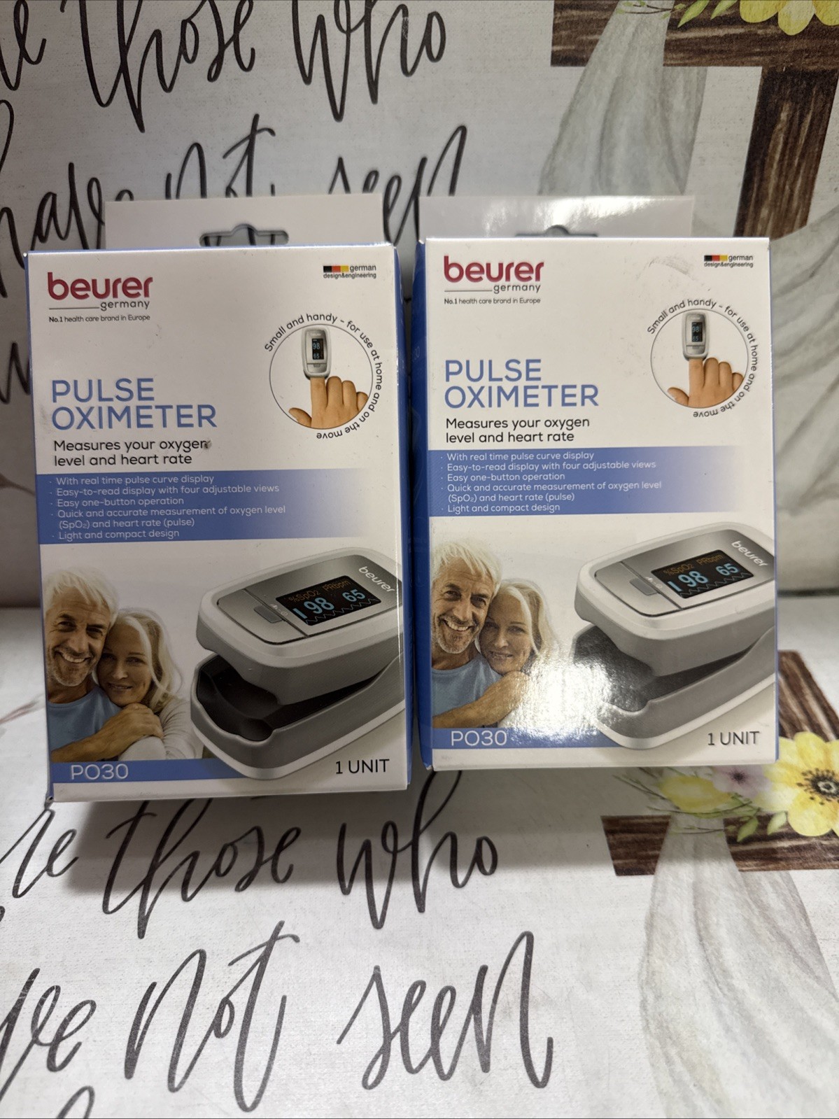Beurer Germany Pulse Oximeter PO30 1 Unit 2Pk
