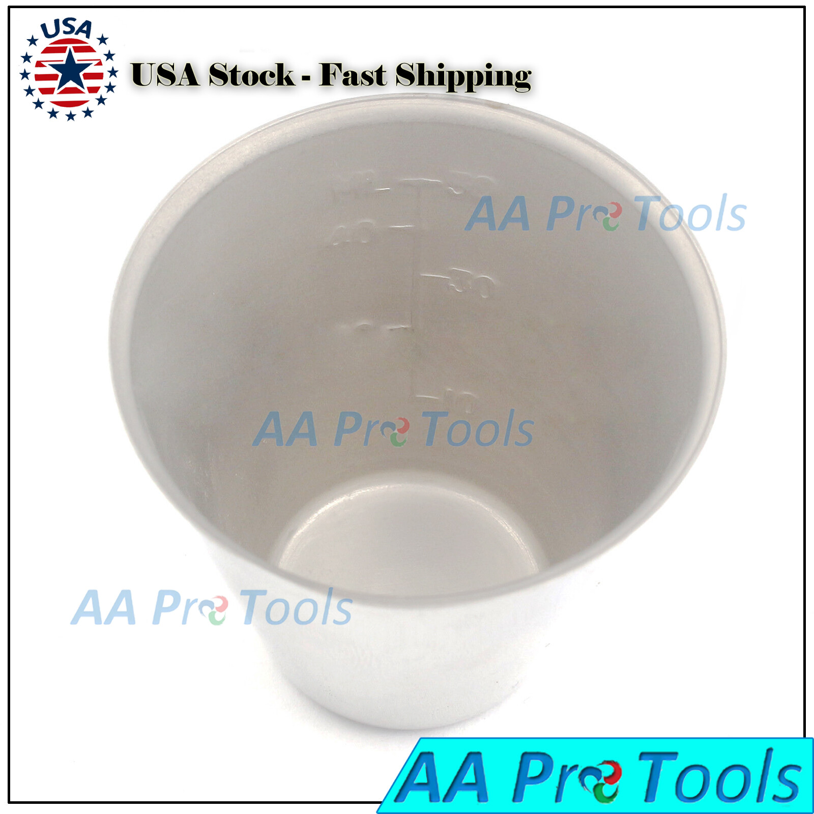 STAINLESS STEEL GRADUATED MEDICINE CUP 2 OZ REUSABLE AUTOCLAVABLE UNBREAKABLE