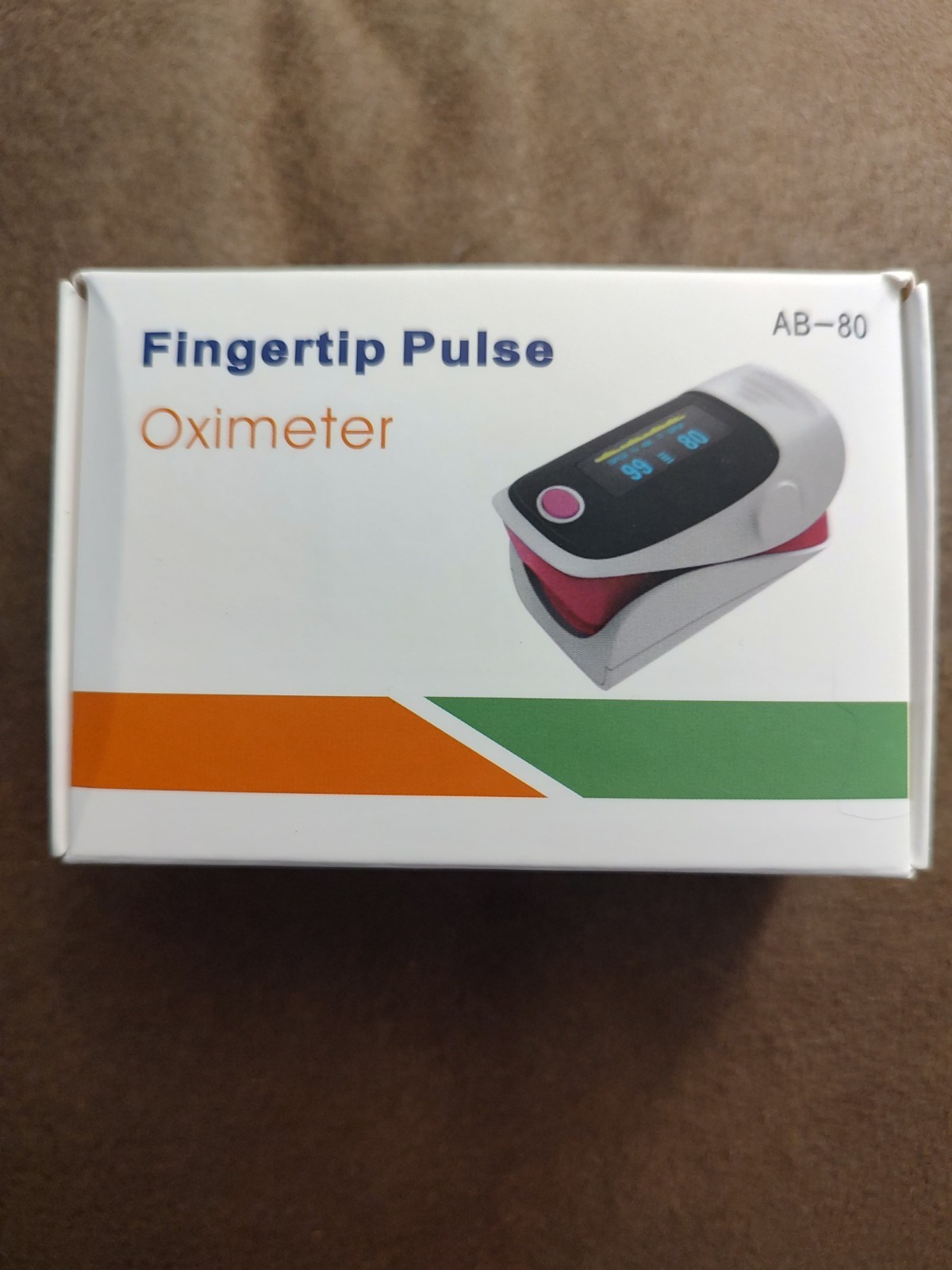 AB-80 Fingertip Pulse Oximeter without Probe with Adult Finger Probe