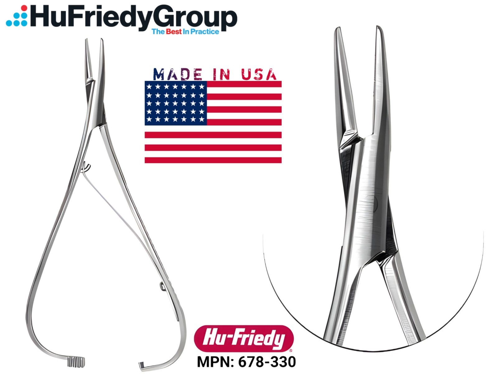 Hu-Friedy Mathieu Narrow Tip Pliers 678-330