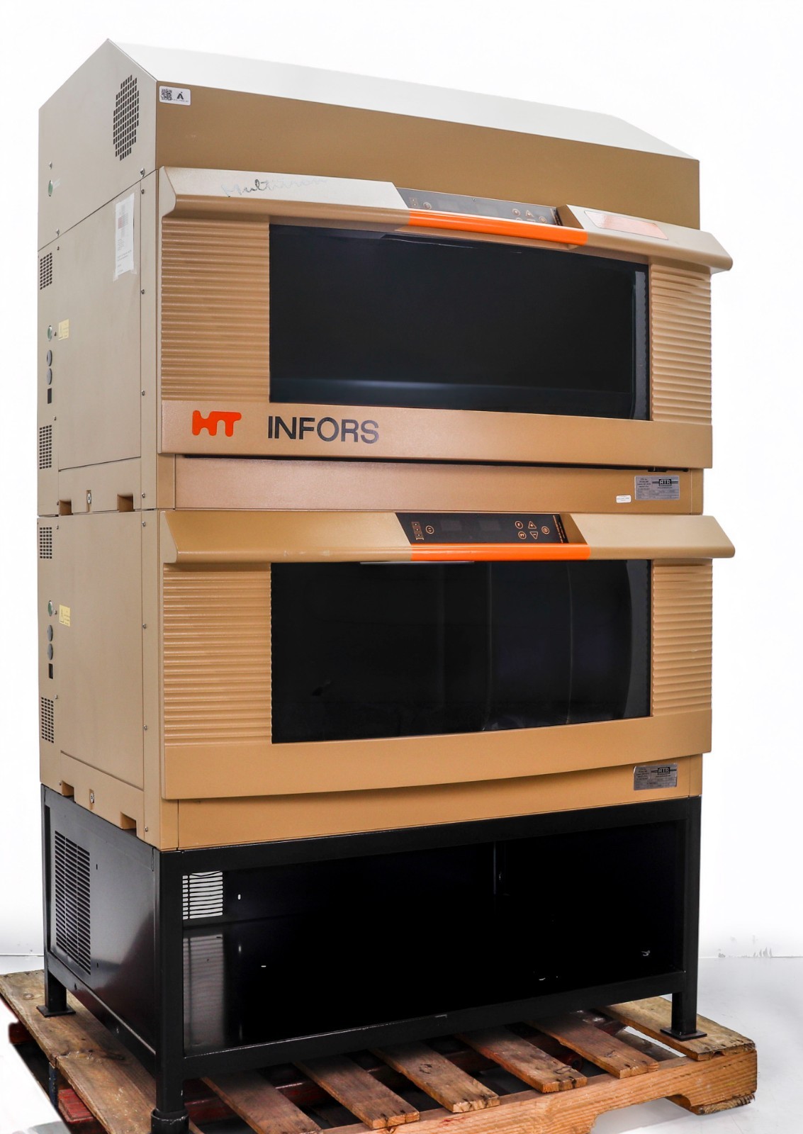 HT Infors Multitron AJ125TC double stacked incubator 110102