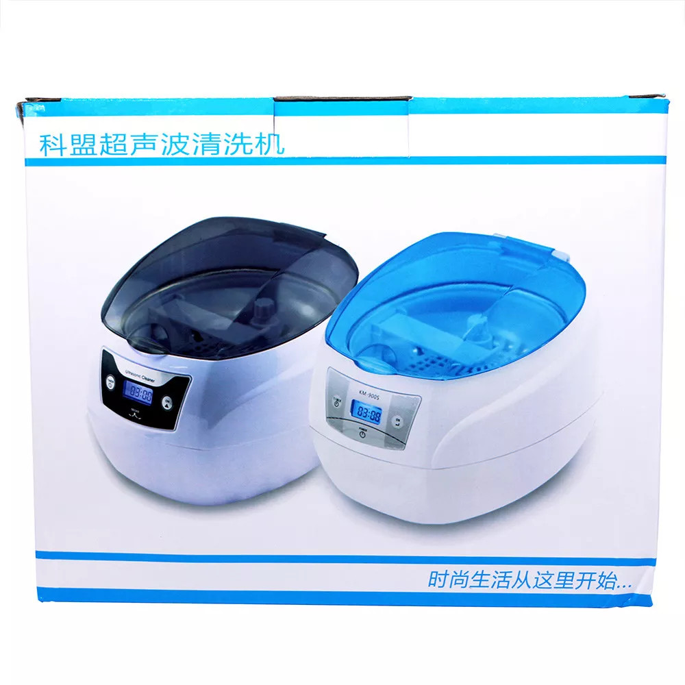 KM-900 Digital Ultrasonic Cleaner Versatile Cleaning for Dental Jewelry 220V EU