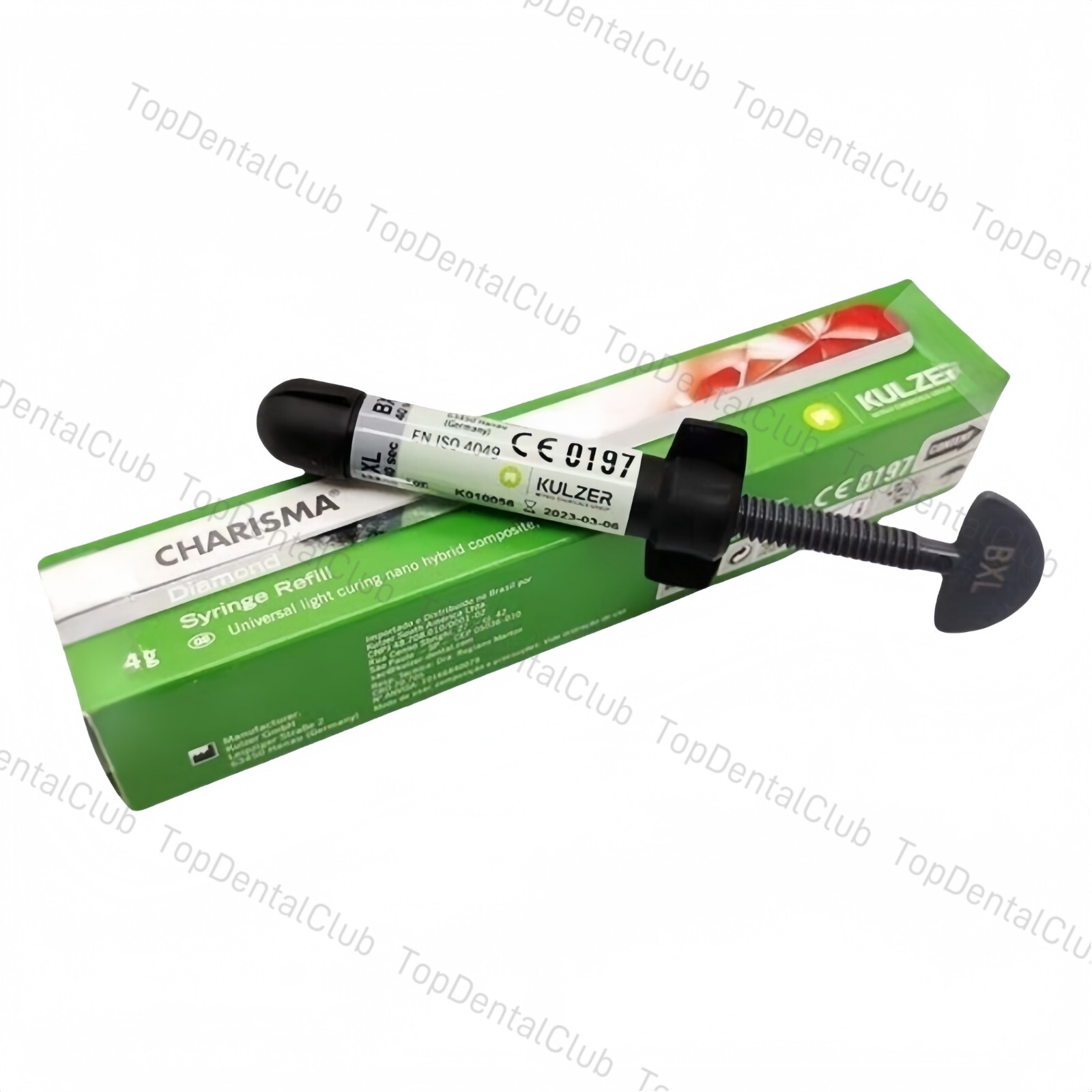 Dental Charisma Composite Syringe Light Cure Resin Tooth Filling Material