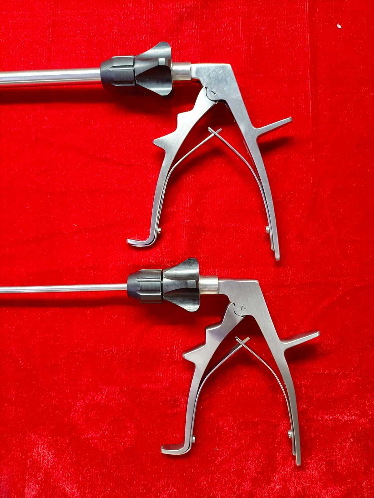 2pc Laparoscopic Clip Applicator Single Action Small Size Medium Size 5mm & 10mm