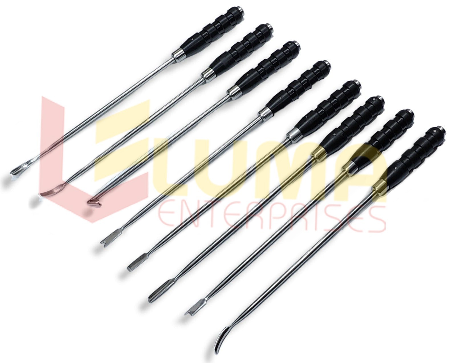 8 pcs Set of Cement Retractor Hip Surgery Orthopedic Instrument