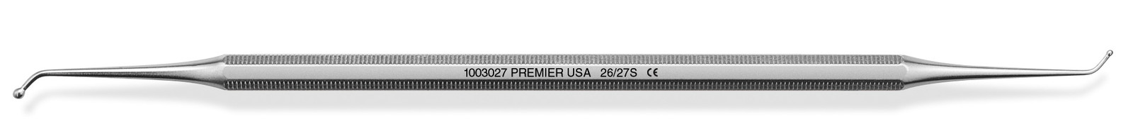 Hu-Friedy BB26/27S Double End #26/27S Ball Burnisher #41 Round Handle