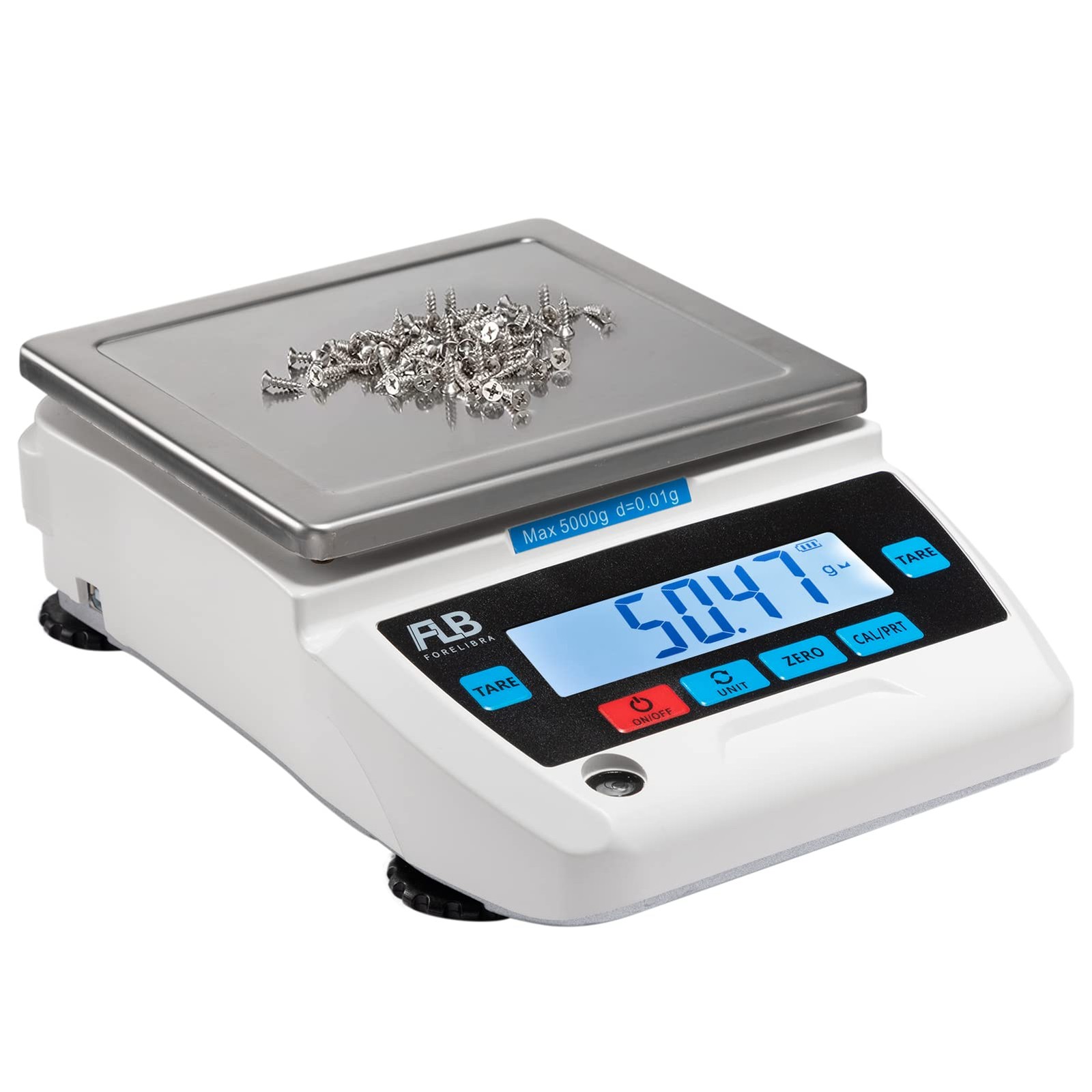 Lab Scale 5000g 0.01g Digital Precision Analytical Balance DWT Unit 10mg High…
