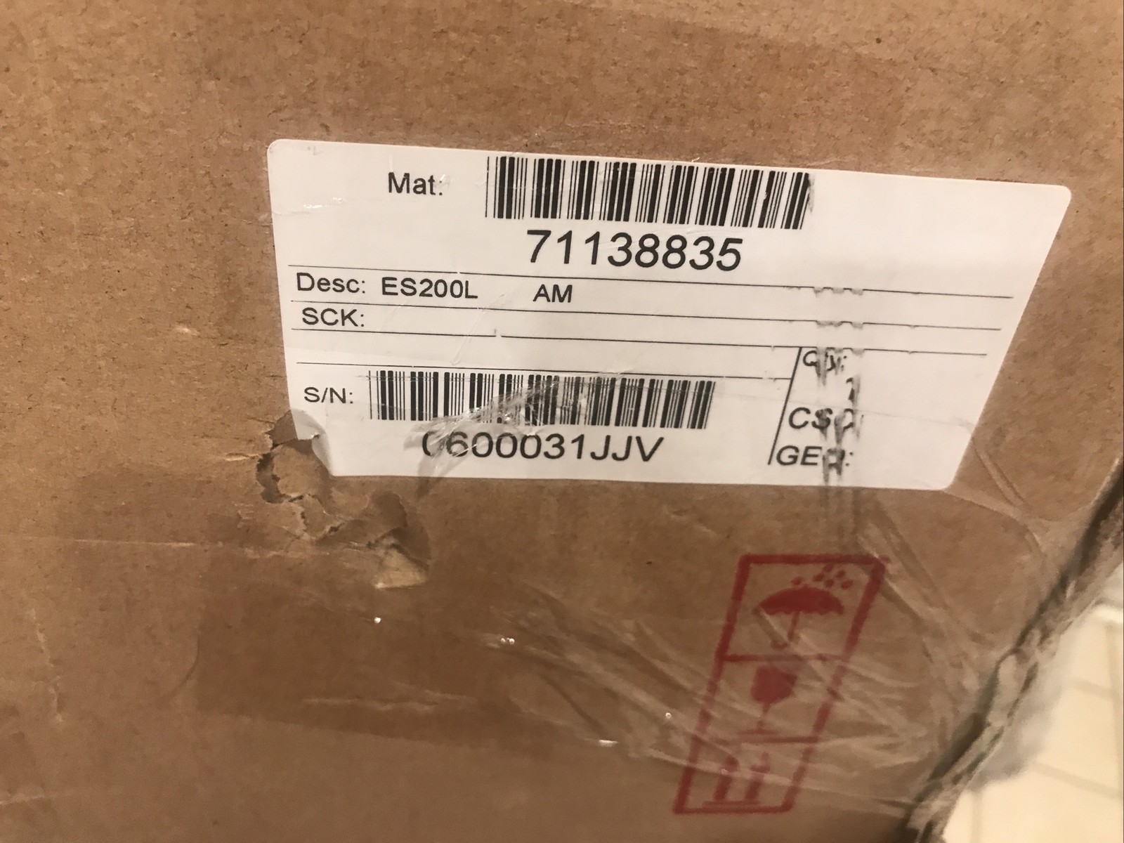 Ohaus ES200L Bench Scale New Open Box