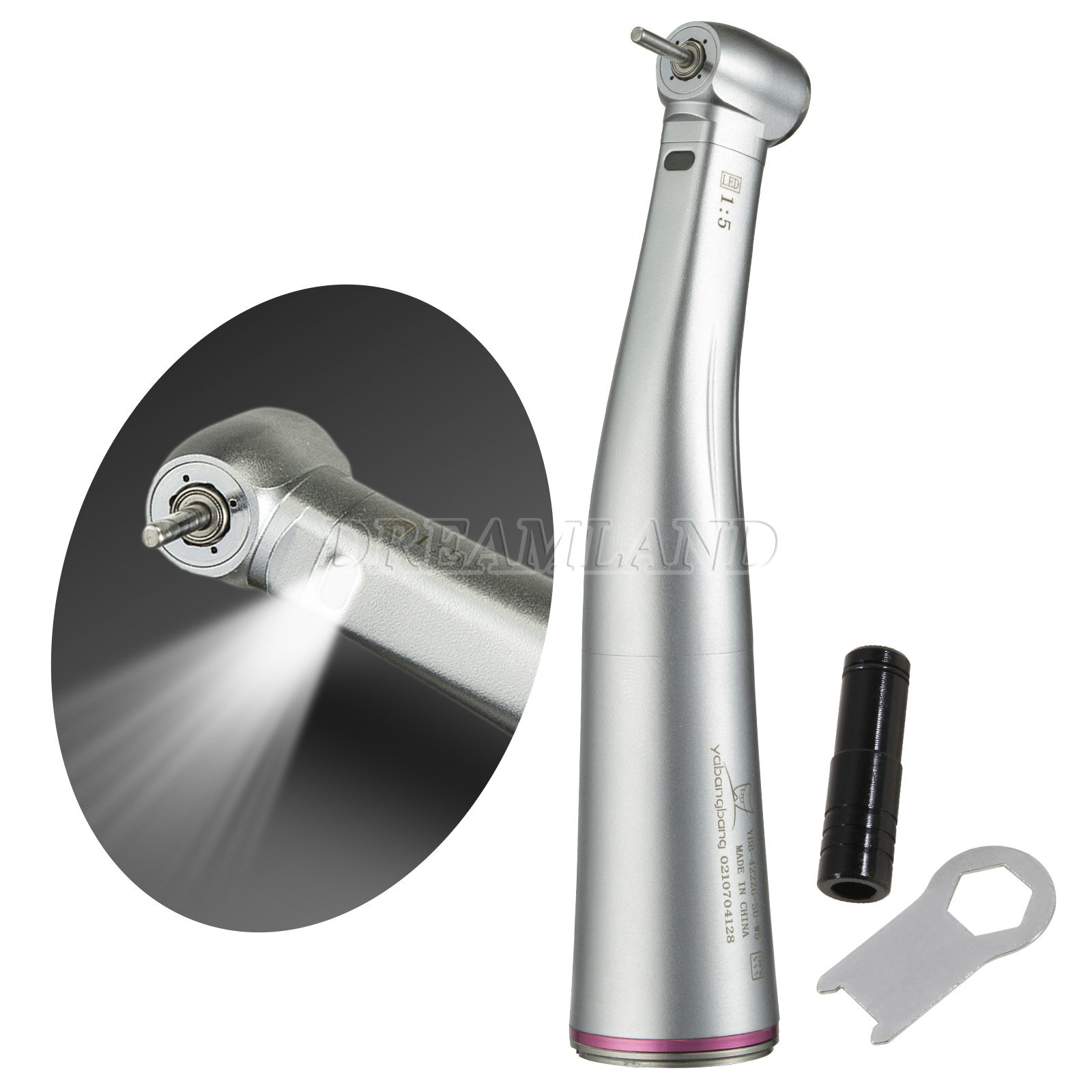 NSK Style Dental 1:1 1:5 LED Contra Angle /20:1 Implant/Surgery 1:1 Handpiece