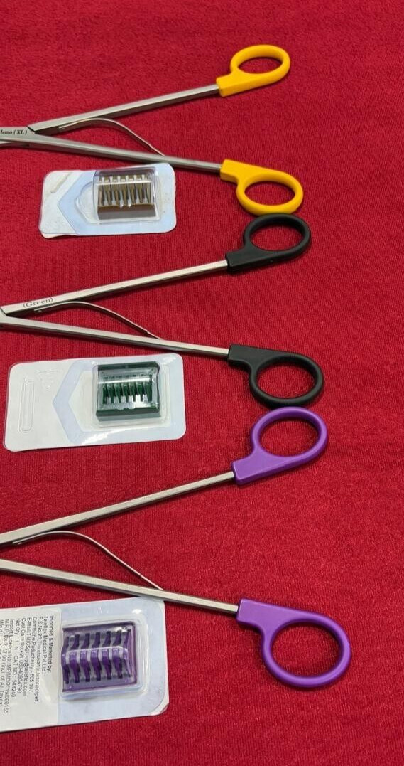 Open Surgery Hem-o-Lok Appliers with Cartridge Reusable Instruments – 3 Set