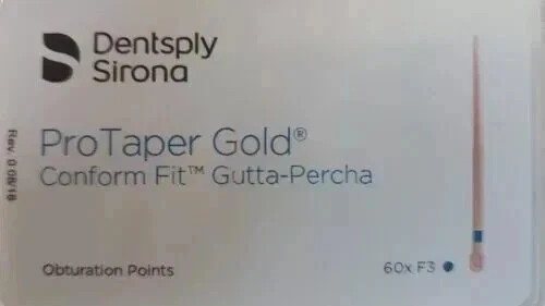 Protaper Gold Conform FitGutta-Percha Points by Dentsply(All sizes) 60pack FAST