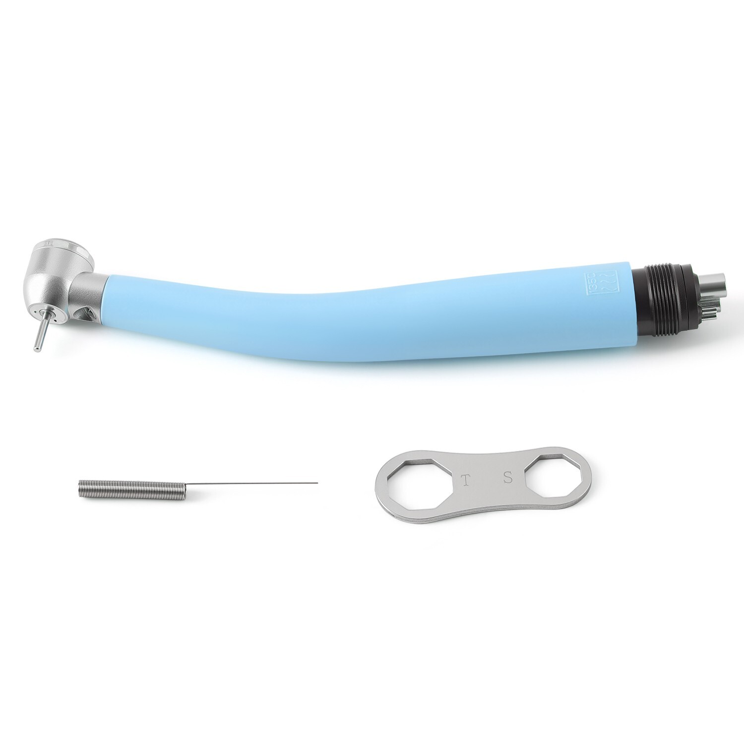 AZDENT Dental LED E-generator High Speed Handpiece 3 Water Spray 4 Holes