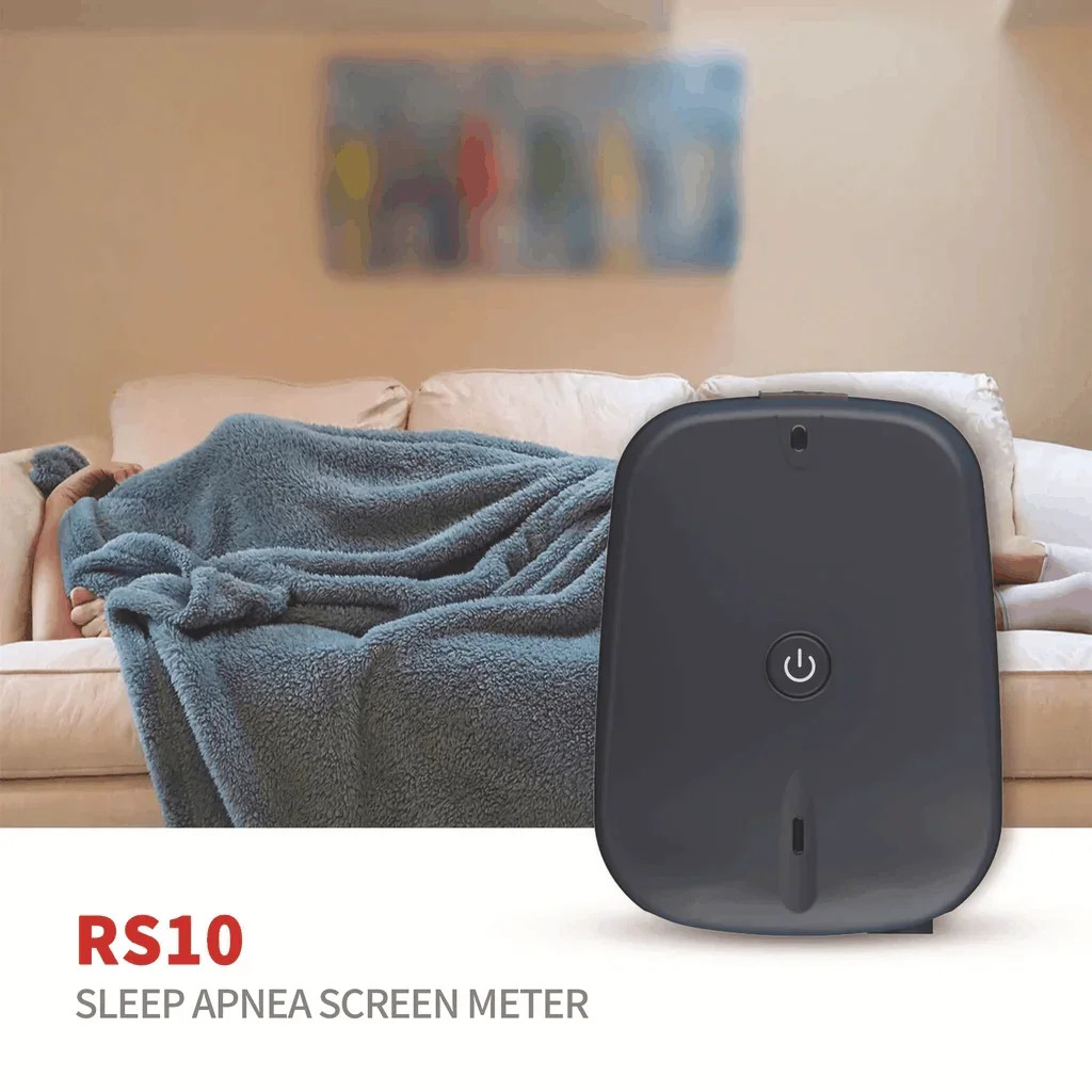 Portable Sleep Apnea Screen Meter SpO2 PR Nasal Analysis & Diagnosis