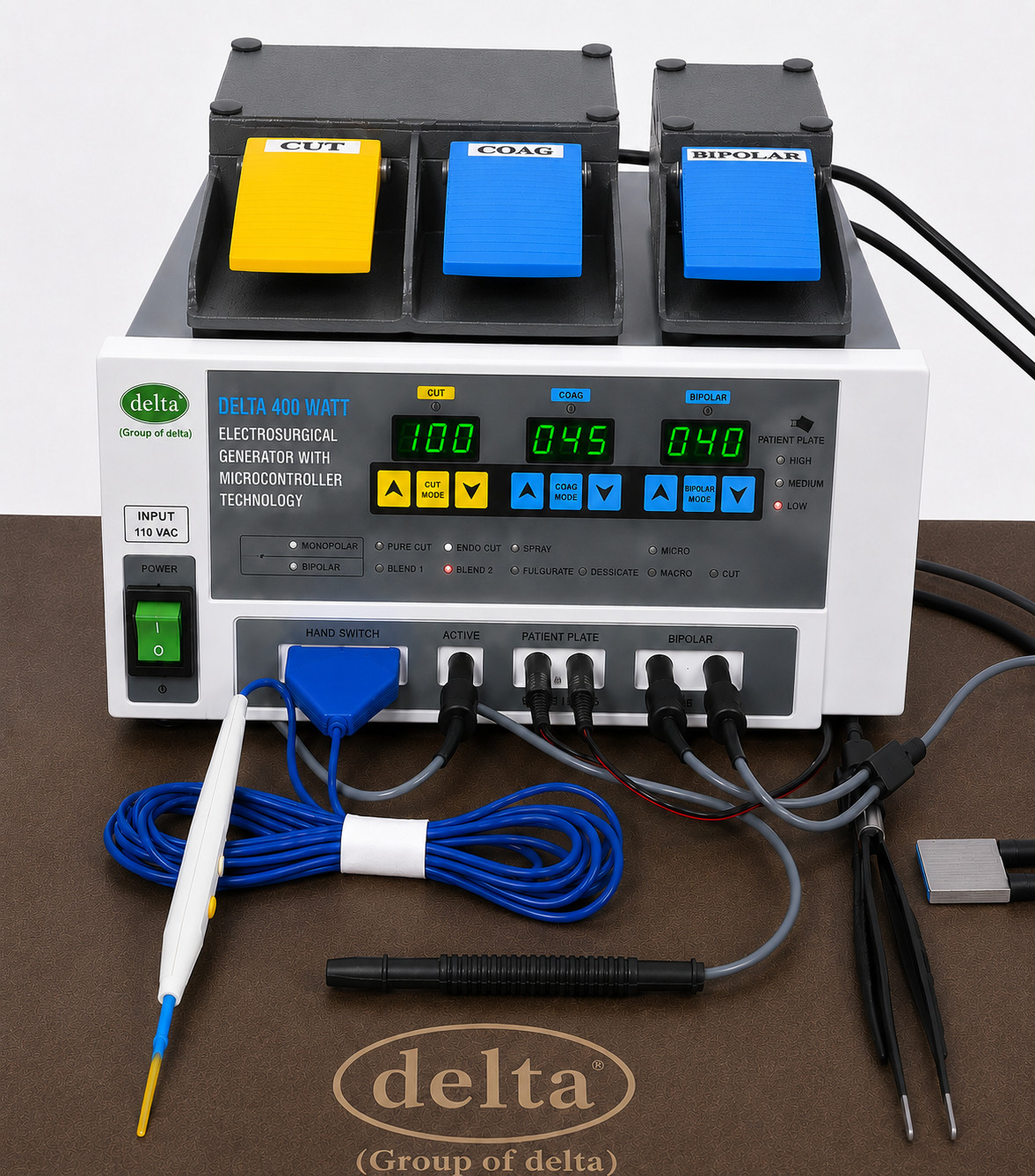 CERTIFIED Electro Cautery Generator Digital G 400Watt Electro Surgical Generator