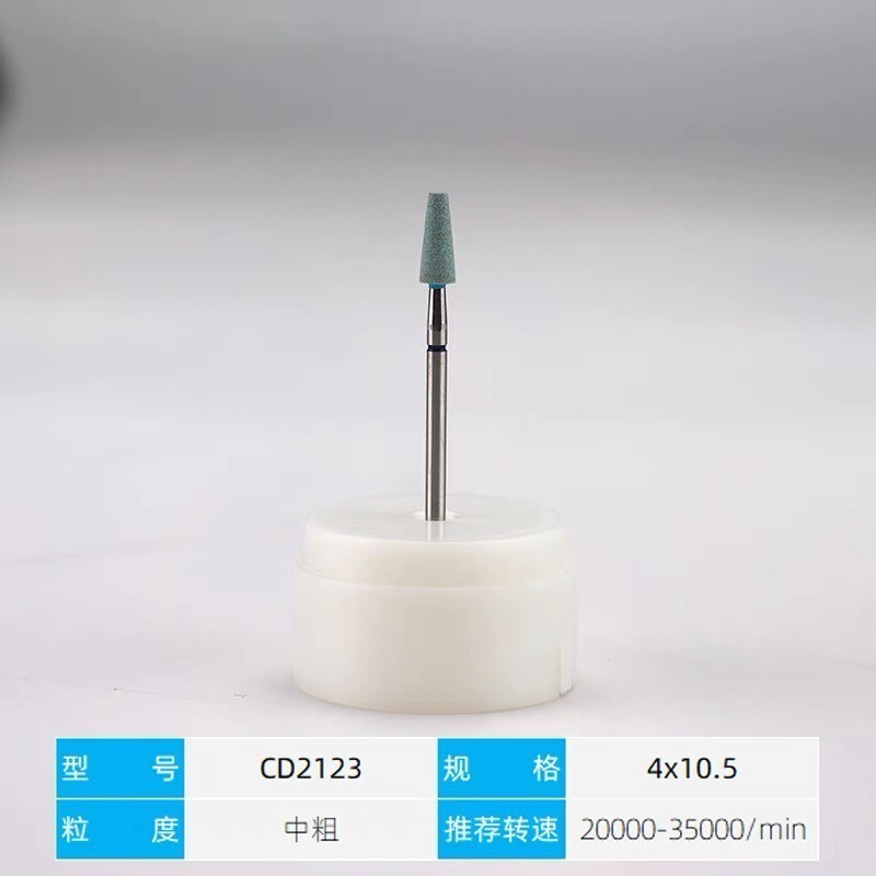Dental Ceramic Diamond Polisher Grinder Polish RA HP Bur For Zirconia Porcelain