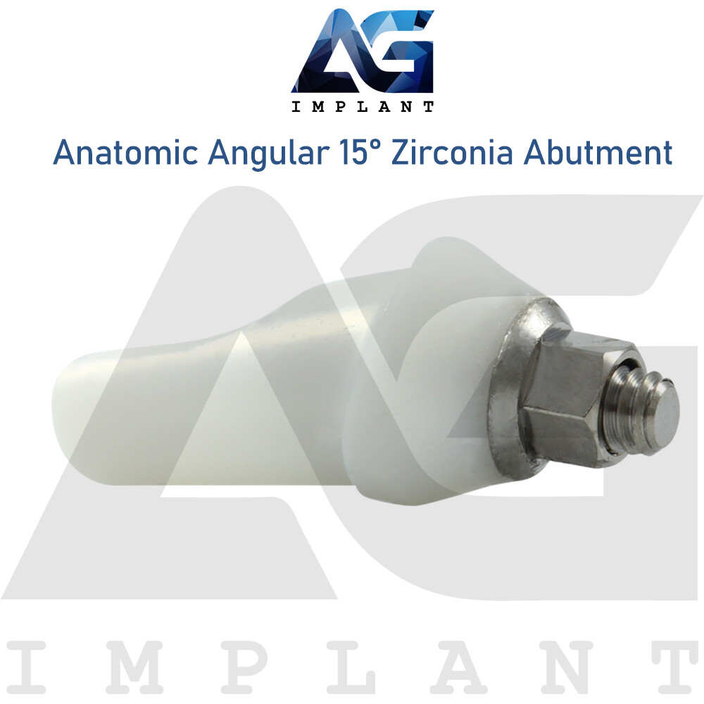 Zirco nia Anatomic Angular Abtment 15° Aesthetic Int Hexagon 2.42mm