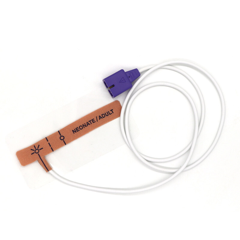 Lot of 10 Adult/Neonate SpO2 Disposable Adhesive finger sensor.9Pin Connector US