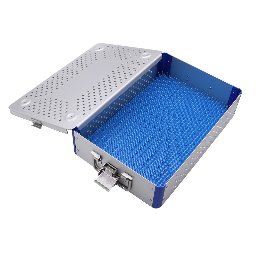 Clinic-Grade Aluminum Sterilizer Case Box Tray 300x200x70mm – USA Fast Dispatch
