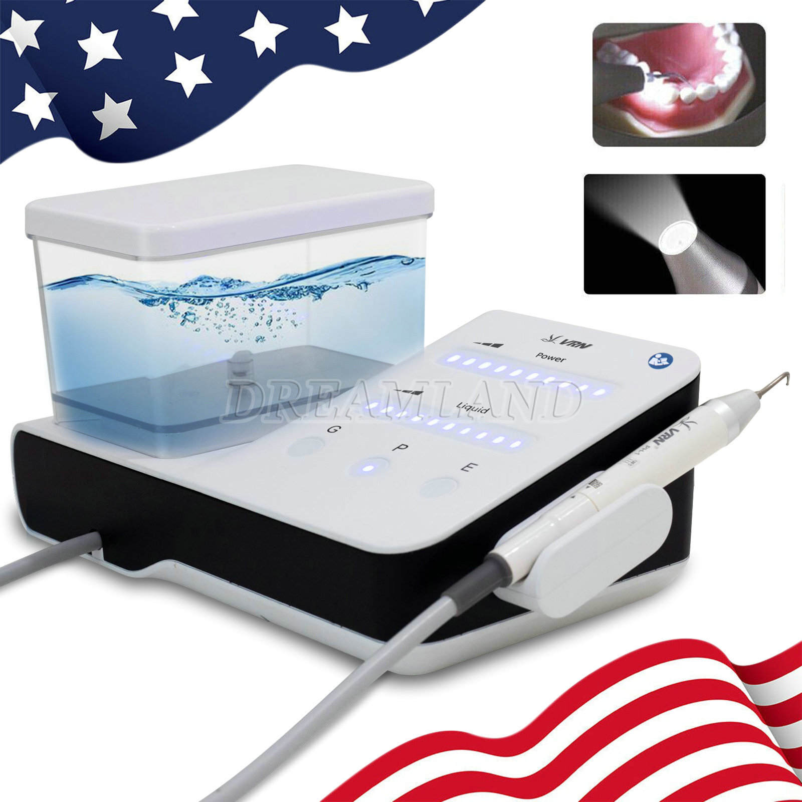 Dental Chair Unit PU Leather Computer Controlled DC Motor + Stool Kit