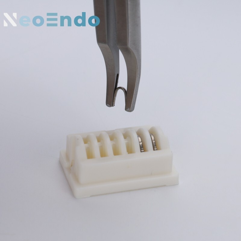 Open Surgery Titanium Clips Applier Surgical Ligation Clip Applicator