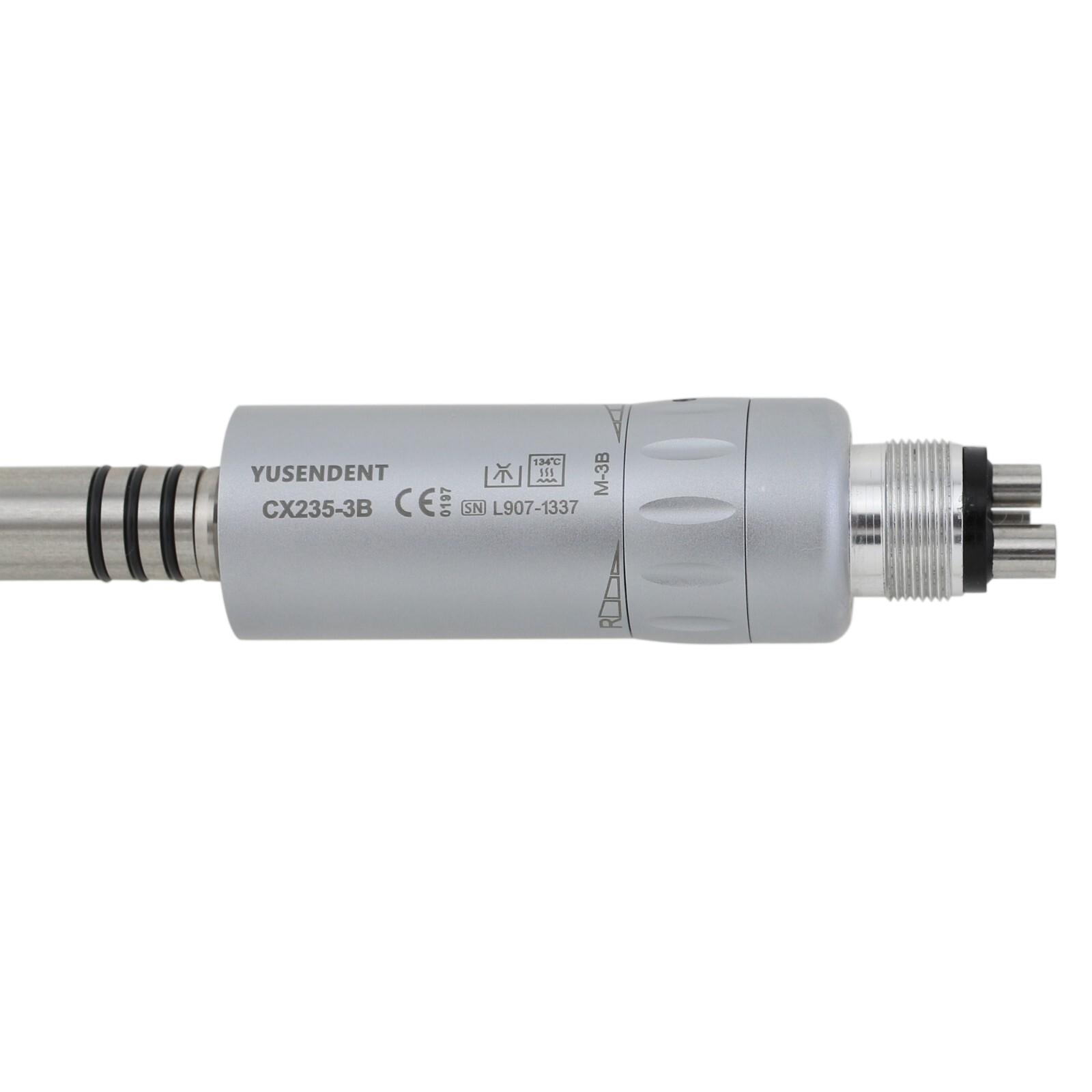 COXO Dental Low Speed Handpiece Contra Angle Straight Nose Cone Air Motor 4 Hole