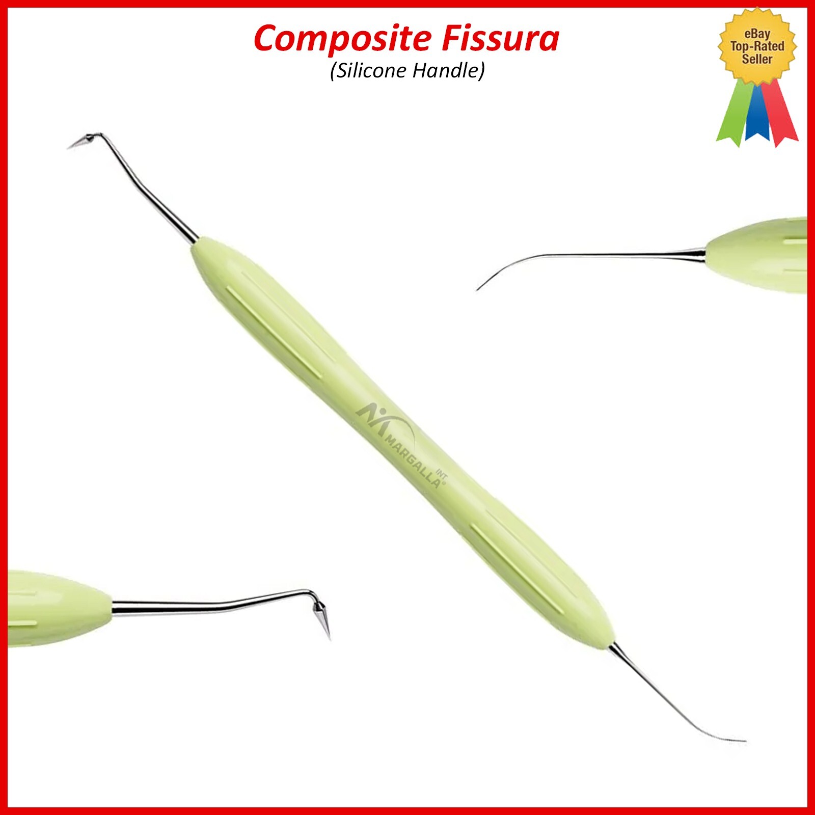 Set of 10 LM Arte Composite Filling & Restorative Instrument Silicone Handle