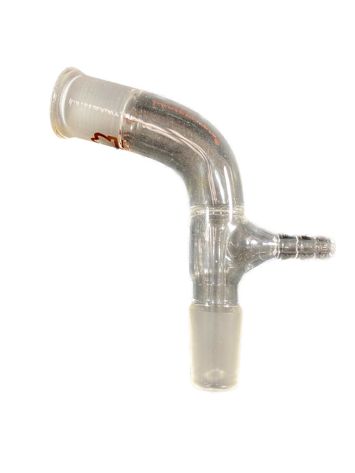 KIMBLE KONTES Glass 14/20 Joint 105° Vacuum Distillation Adapter 205600-1420