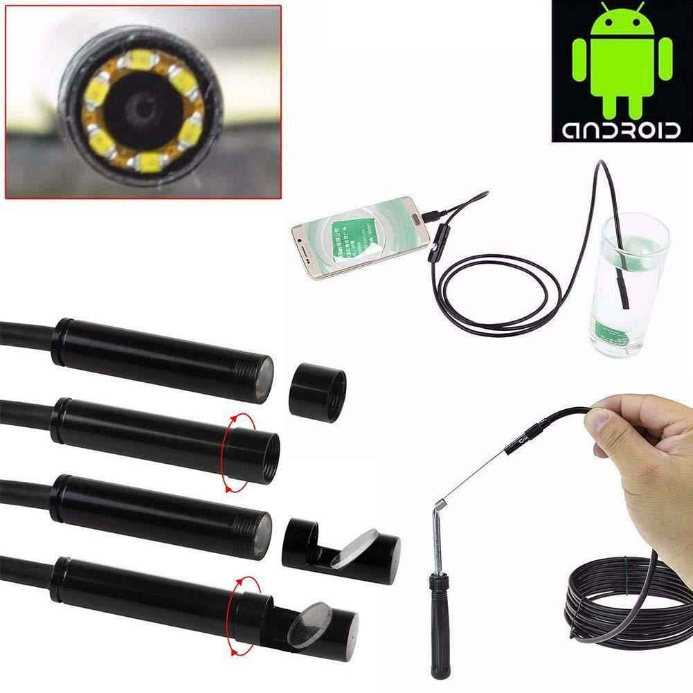 7mm Cam Endoscope Waterproof Inspection Camera Borescope for Android Phone IP67
