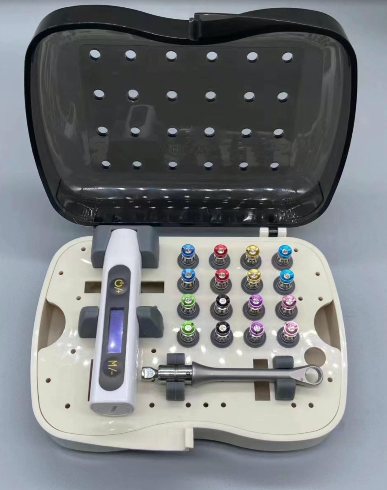 Electric Universal Implant Kit Abutment Torque Wrench 10-40Ncm Tool Driver