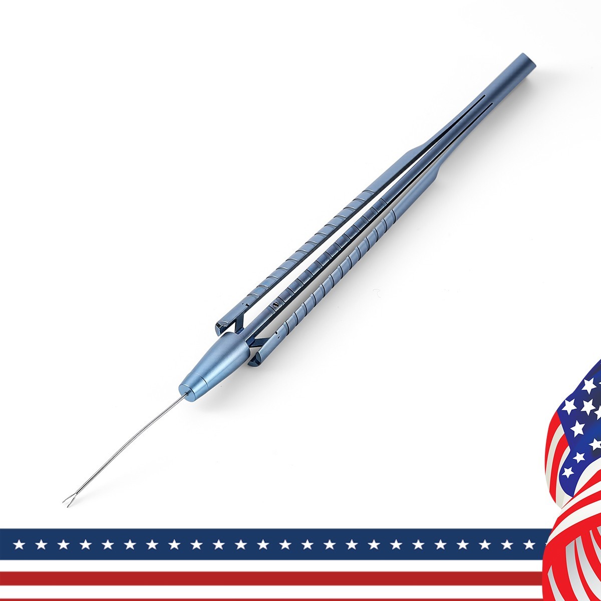 AZDENT Dental Medical Stainless Steel Micro Tweezers Root Canal File Extractor