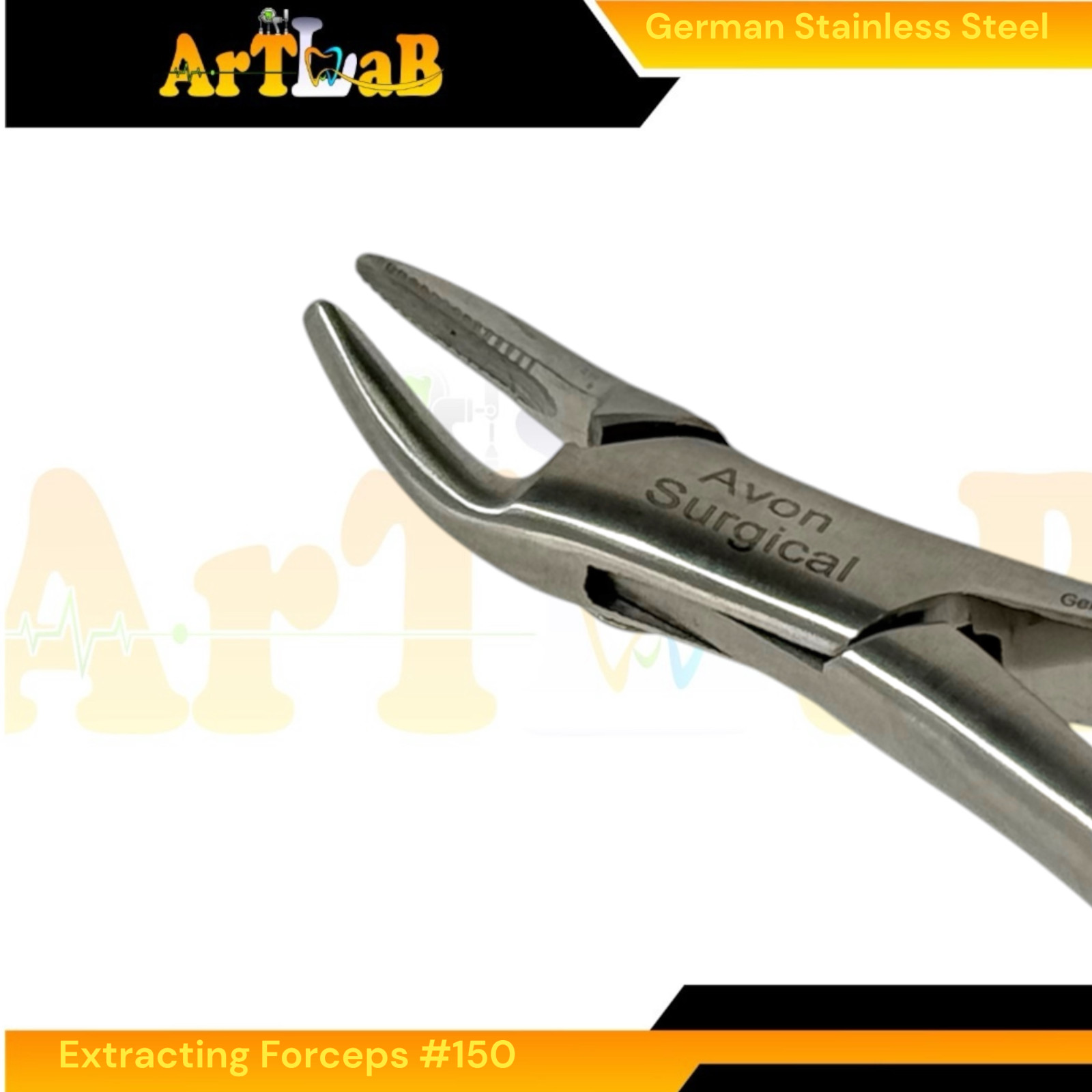 Extraction Forceps Upper Molars, Lower Molars, Universal -German Stainless Steel