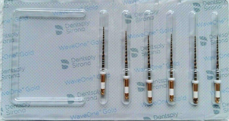 ALLSIZE! Waveone Gold Wave One Endodontic File Root Canal Dentsply 6pcs/Pk