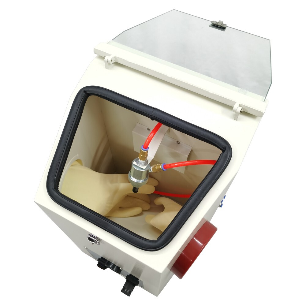Sand Blasting Machine Automatic Circulation Sandblaster Dental Lab Equipment