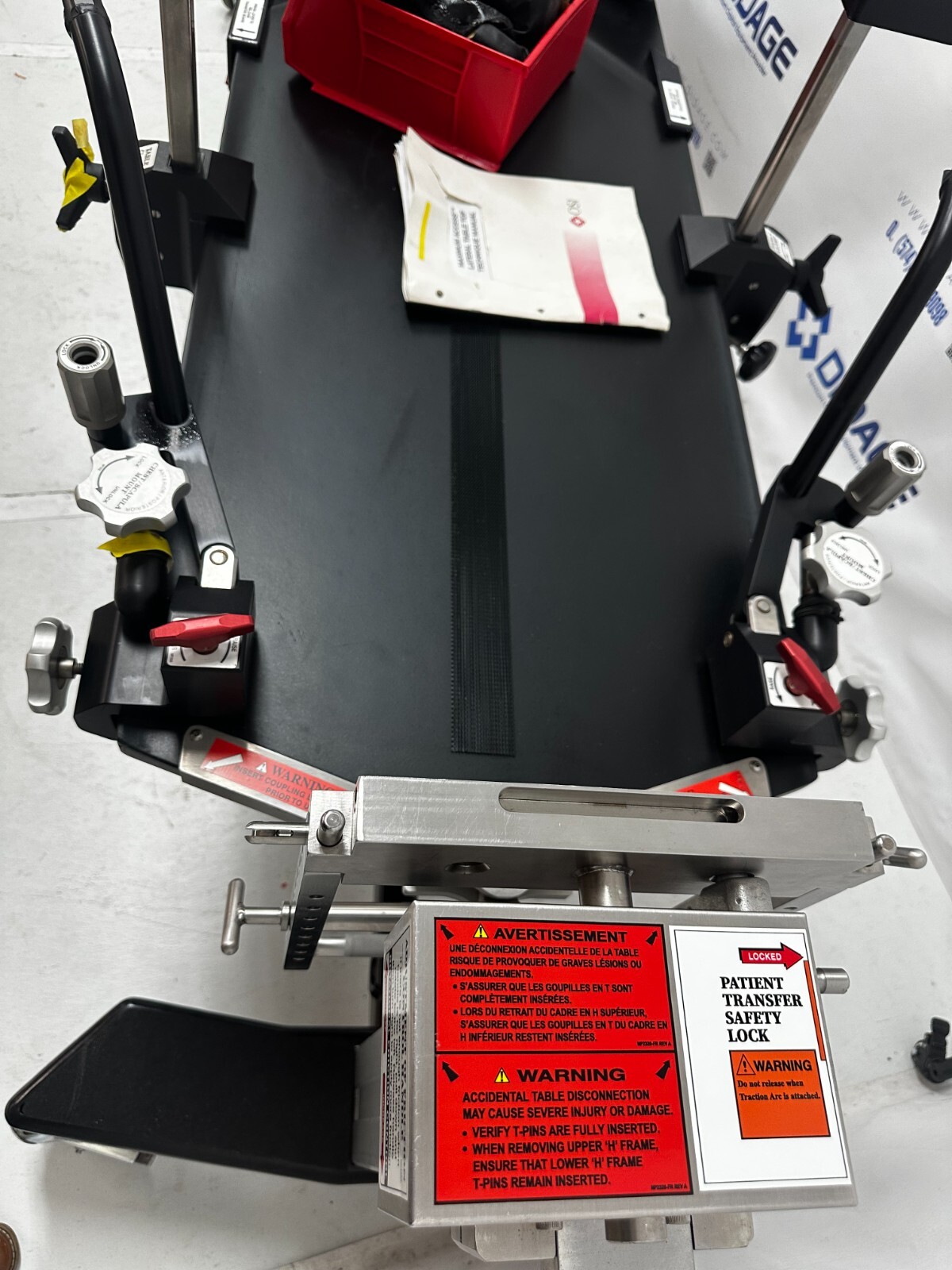 Mizuho OSI 5891 Jackson Orthopedic Spine Table, 5895-01 Lateral Top