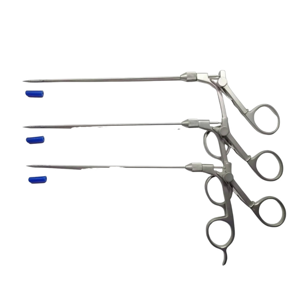 Laparoscopic Fascial Port Closure Hernia Repair Forceps Instrument Set 2.5mm 3Pc