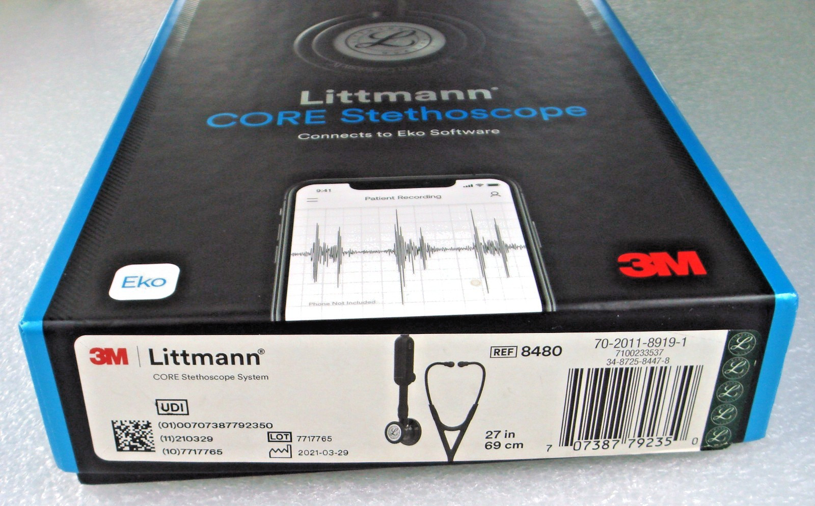 3M Littmann 8480 CORE Digital Stethoscope Open Box New