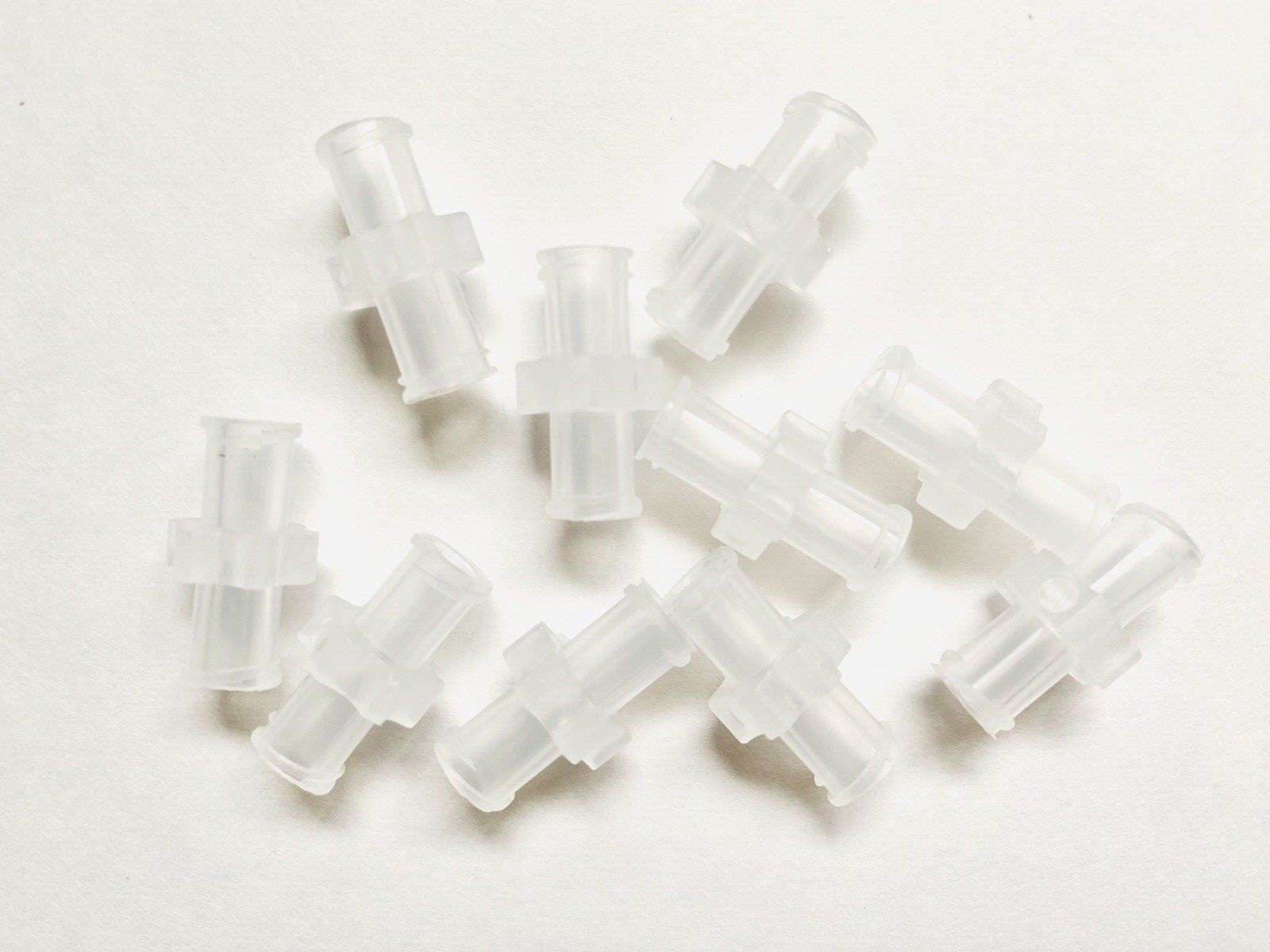Female-Female Luer Lock Connector, 10 PCS