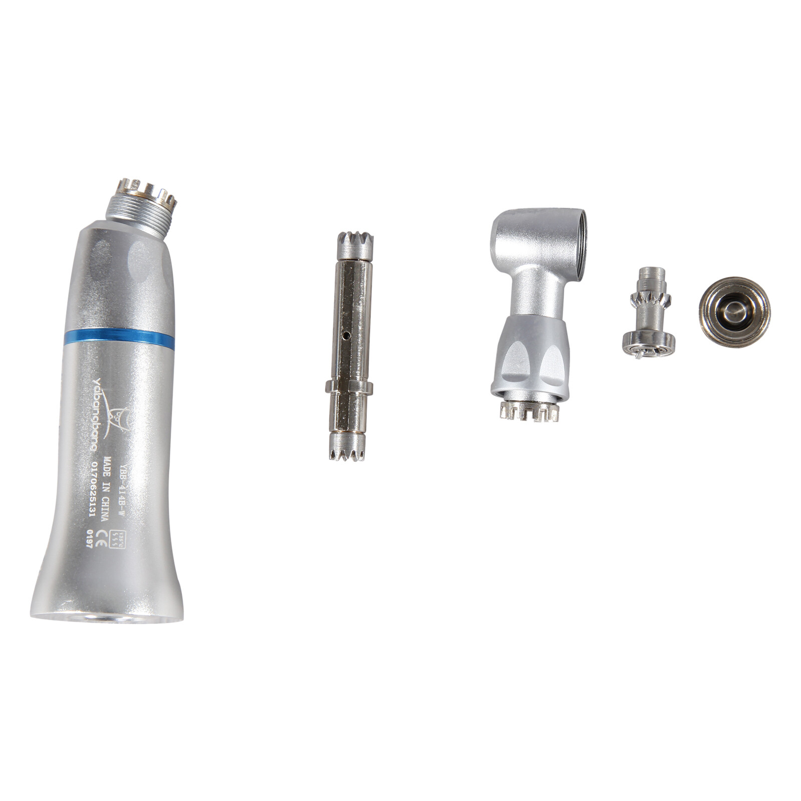 YAD Dental 1:1 Slow Low Speed Handpiece Contra Angle Push Button E-Type