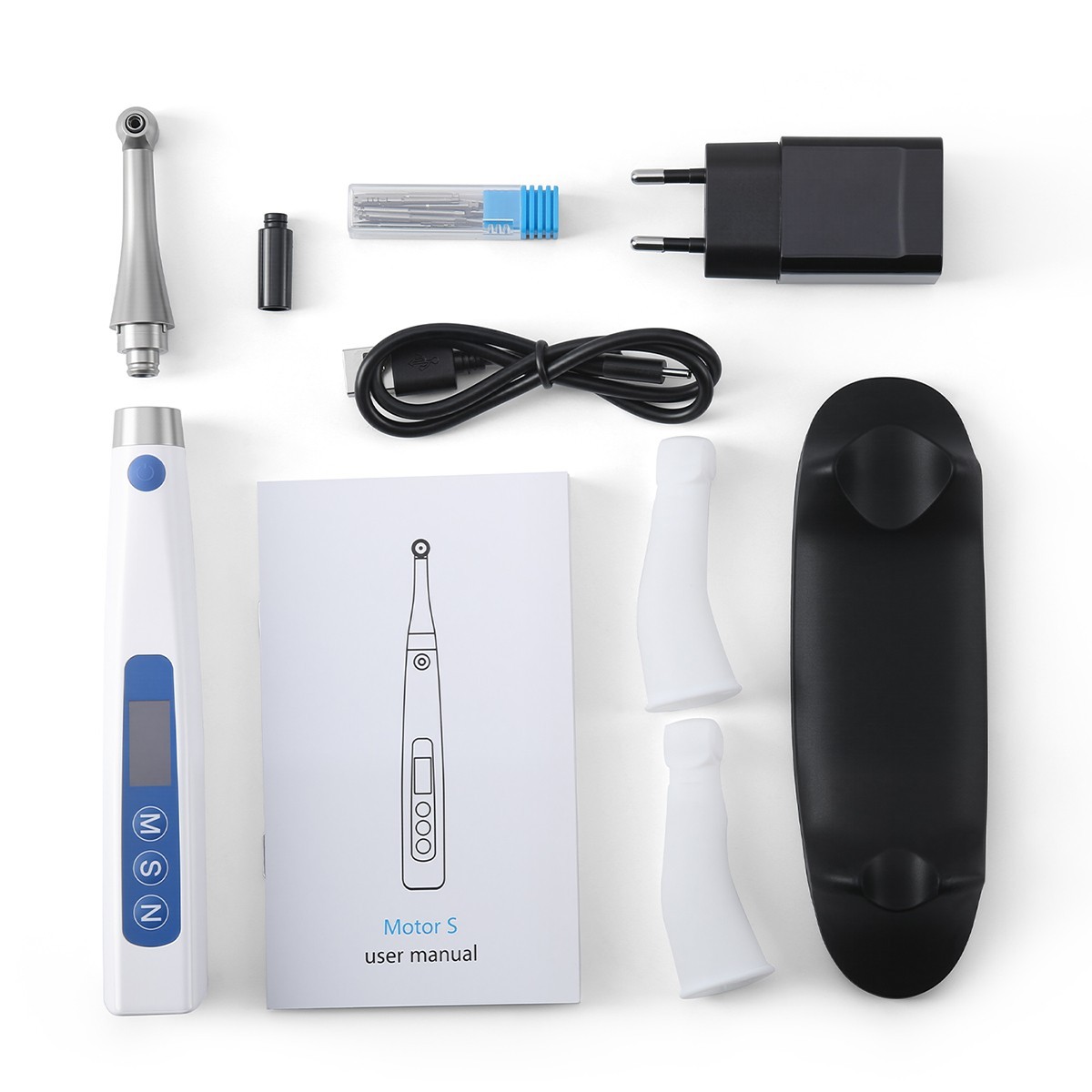 AZDENT Dental Wireless Implant Electric Torque Wrench Handpiece Tool Driver